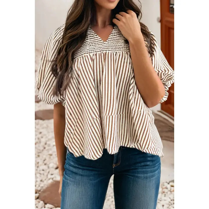 Spring Striped Top
