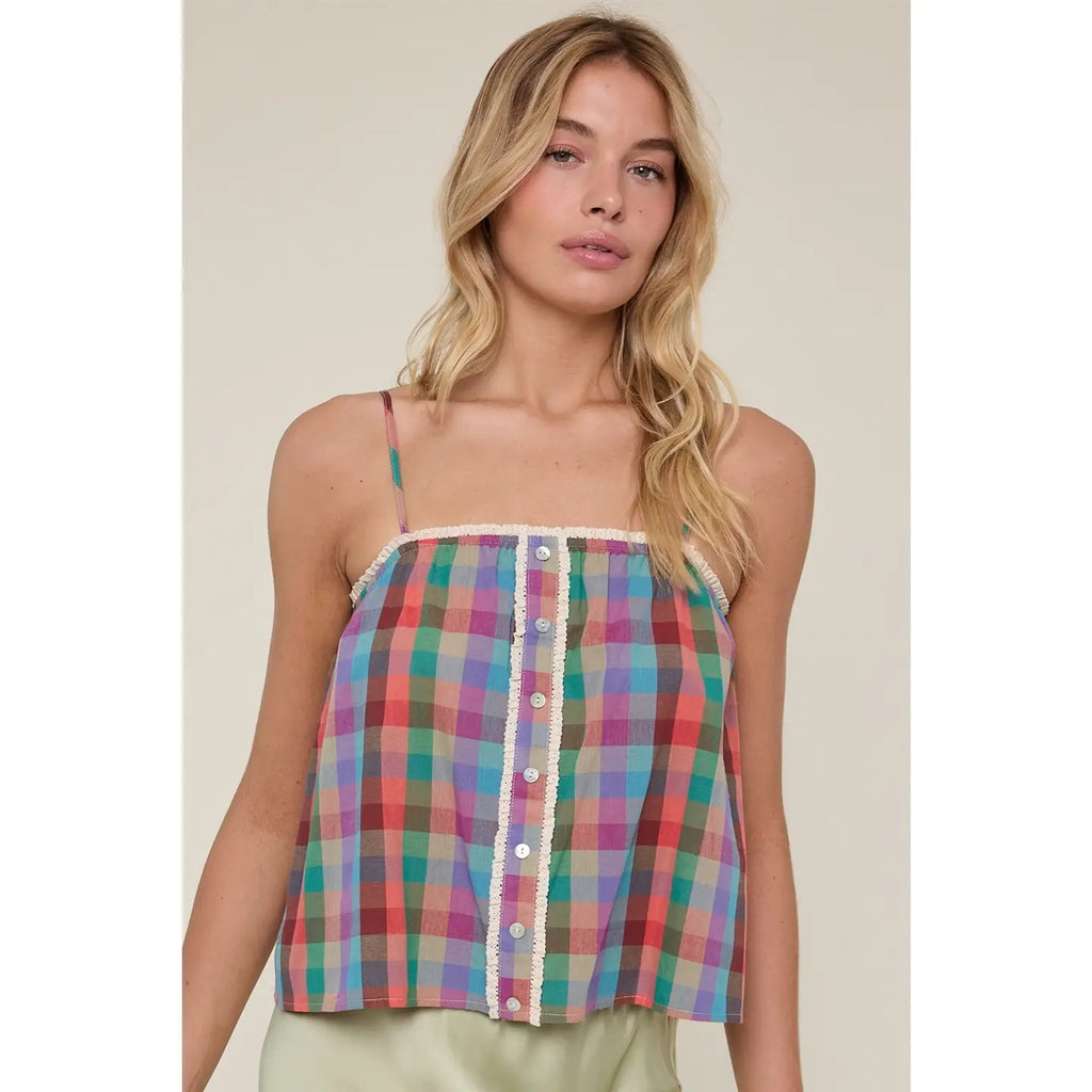 Plaid Tank
