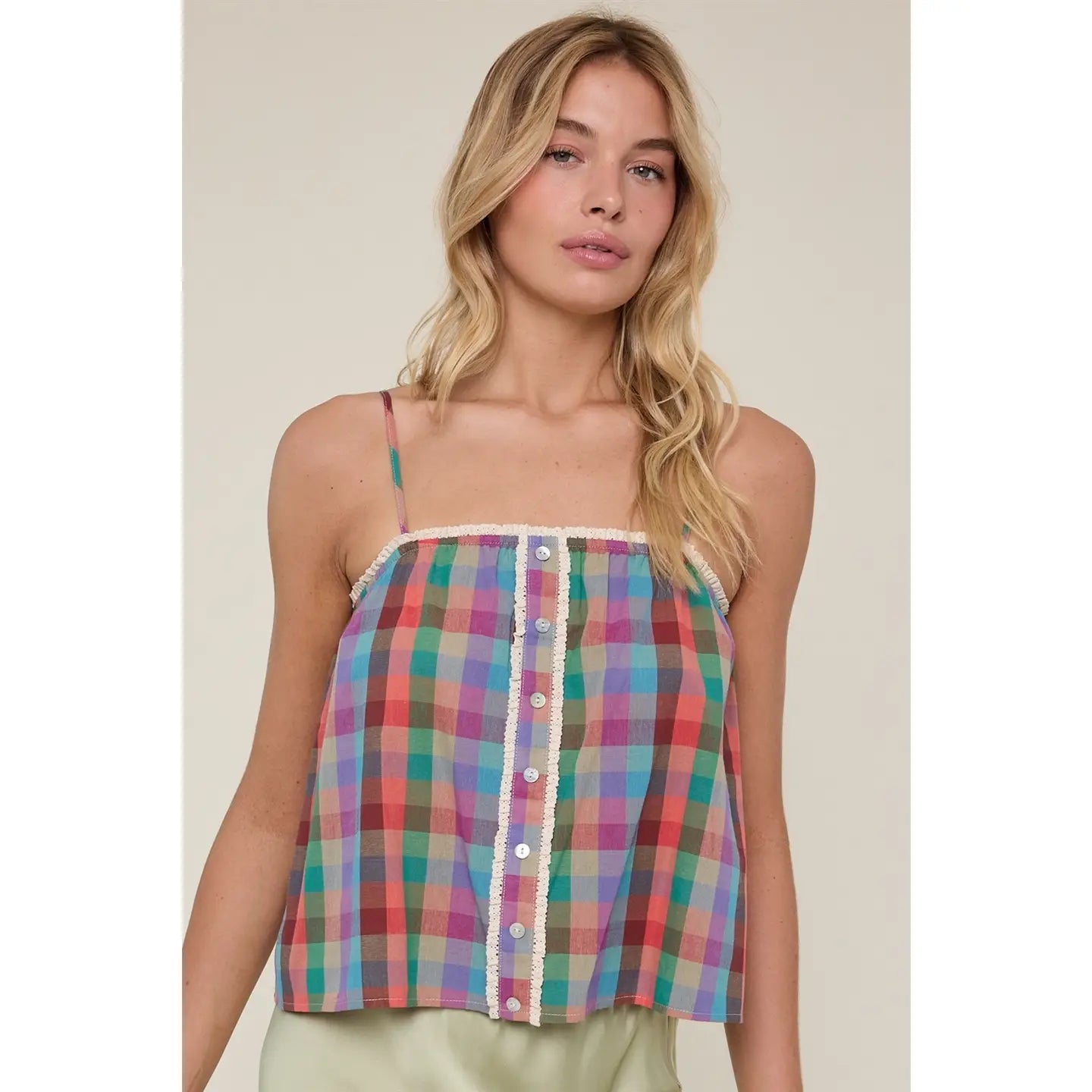 Plaid Tank