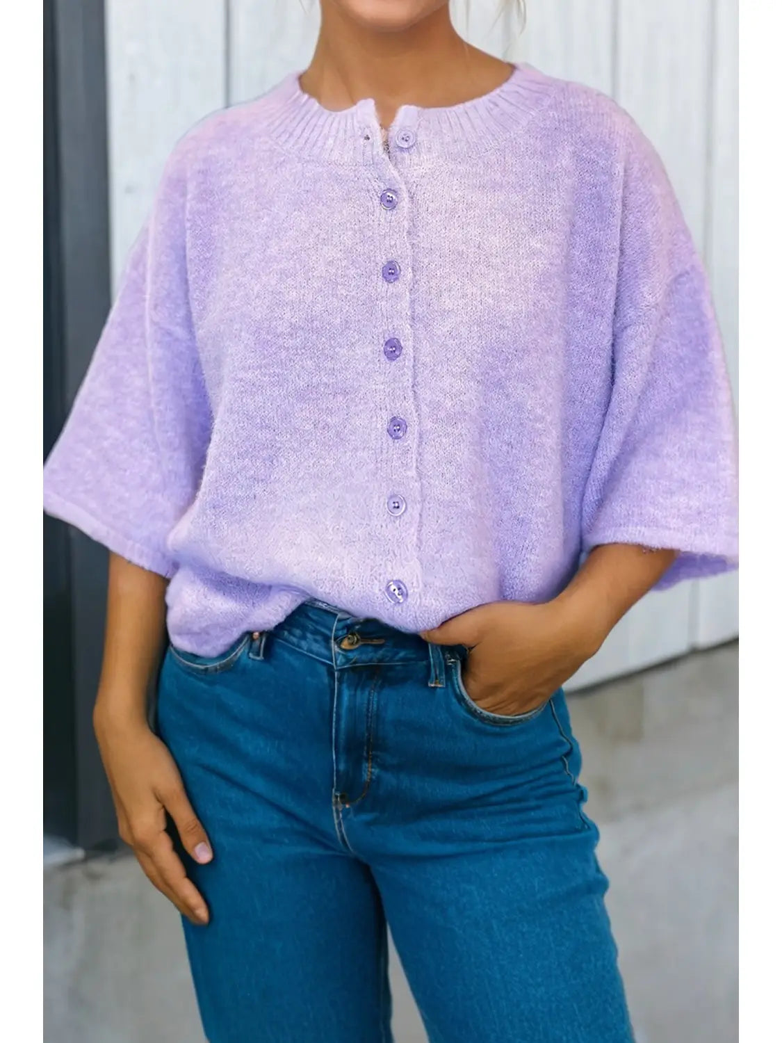 Lavender Cardigan